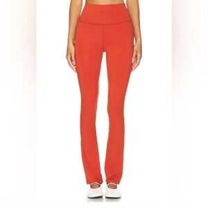 Spiritual Gangster Vivienne Zip Pant in‎ Redstone Size XL NWT MSRP $118